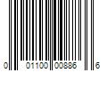 Barcode Image for UPC code 001100008866