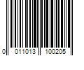 Barcode Image for UPC code 0011013100205