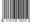 Barcode Image for UPC code 0011013100212