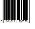 Barcode Image for UPC code 0011013200226