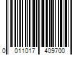 Barcode Image for UPC code 0011017409700