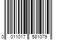 Barcode Image for UPC code 0011017581079