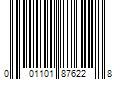 Barcode Image for UPC code 001101876228