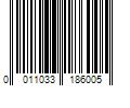 Barcode Image for UPC code 0011033186005