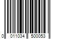 Barcode Image for UPC code 0011034500053