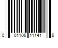 Barcode Image for UPC code 001106111416