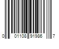 Barcode Image for UPC code 001108919867