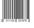 Barcode Image for UPC code 0011100001675