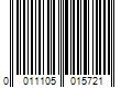 Barcode Image for UPC code 0011105015721