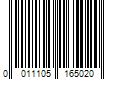 Barcode Image for UPC code 0011105165020