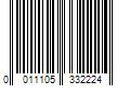 Barcode Image for UPC code 0011105332224