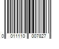 Barcode Image for UPC code 0011110007827