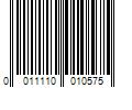 Barcode Image for UPC code 0011110010575