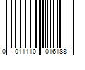 Barcode Image for UPC code 0011110016188