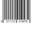 Barcode Image for UPC code 0011110019479