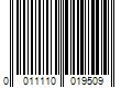 Barcode Image for UPC code 0011110019509