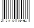 Barcode Image for UPC code 0011110024992