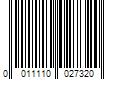 Barcode Image for UPC code 0011110027320