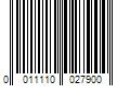 Barcode Image for UPC code 0011110027900