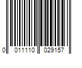 Barcode Image for UPC code 0011110029157