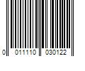 Barcode Image for UPC code 0011110030122