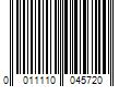 Barcode Image for UPC code 0011110045720