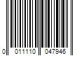 Barcode Image for UPC code 0011110047946