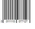 Barcode Image for UPC code 0011110077127