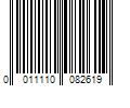 Barcode Image for UPC code 0011110082619