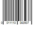 Barcode Image for UPC code 0011110083937