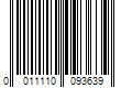 Barcode Image for UPC code 0011110093639