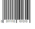 Barcode Image for UPC code 0011110101310