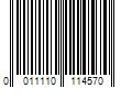 Barcode Image for UPC code 0011110114570