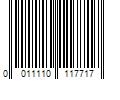 Barcode Image for UPC code 0011110117717