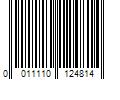 Barcode Image for UPC code 0011110124814