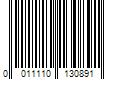 Barcode Image for UPC code 0011110130891