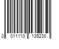 Barcode Image for UPC code 0011110135230