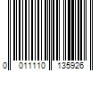 Barcode Image for UPC code 0011110135926