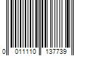 Barcode Image for UPC code 0011110137739