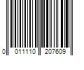 Barcode Image for UPC code 0011110207609