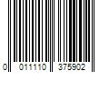 Barcode Image for UPC code 0011110375902