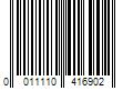 Barcode Image for UPC code 0011110416902