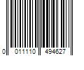 Barcode Image for UPC code 0011110494627