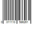 Barcode Image for UPC code 0011110586261