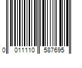 Barcode Image for UPC code 0011110587695