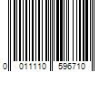 Barcode Image for UPC code 0011110596710