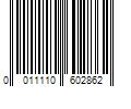 Barcode Image for UPC code 0011110602862