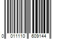 Barcode Image for UPC code 0011110609144