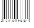 Barcode Image for UPC code 0011110613158