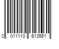 Barcode Image for UPC code 0011110613561